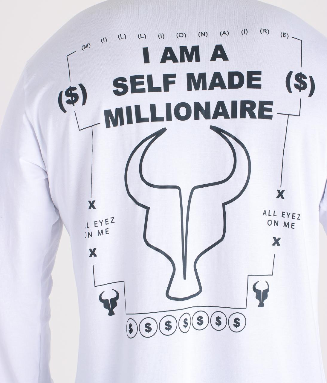 T-shirt M/L Toro ALL EYEZ ON ME fio egípcio White