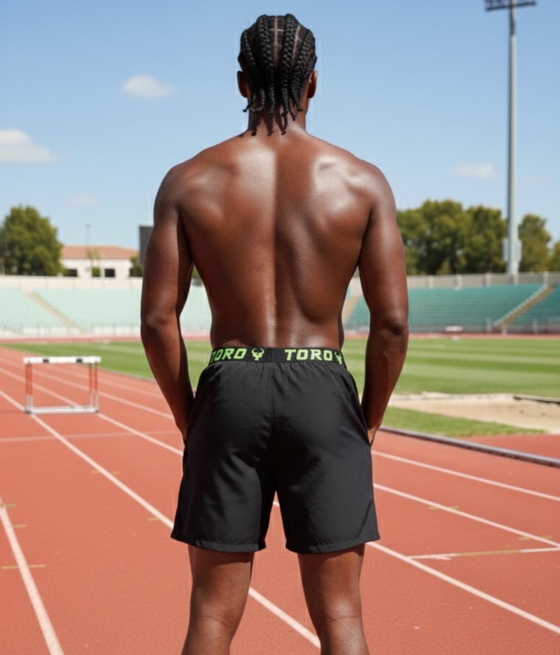 Short Toro Sport Black Green