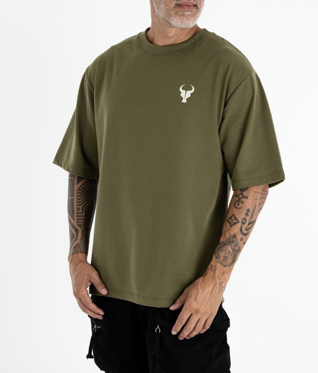 T-shirt Toro Clothing Over Born To Lift Verde