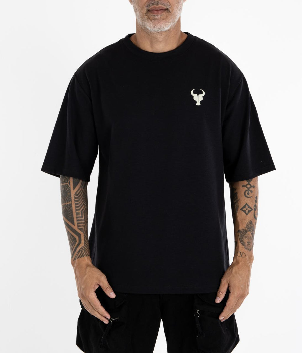 T-shirt Toro Clothing Over Born To Lift black