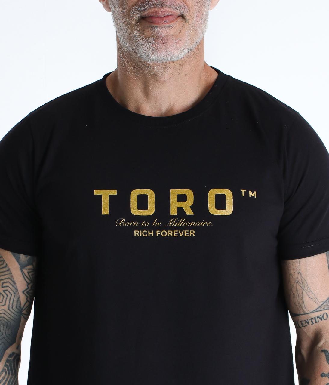 T-shirt Toro Marble black