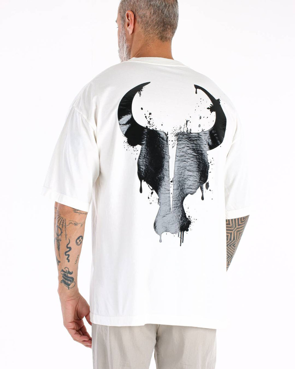 T-shirt Toro Over Splash Black Off/White