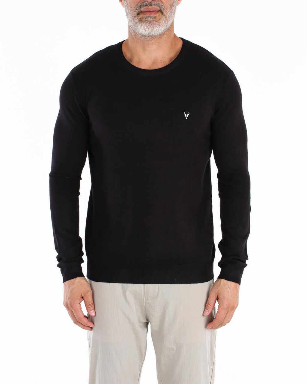 BLUSA TORO TOQUE DE CASHMERE PRETA