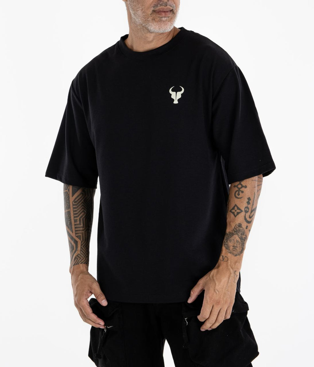 T-shirt Toro Clothing Over Born To Lift black
