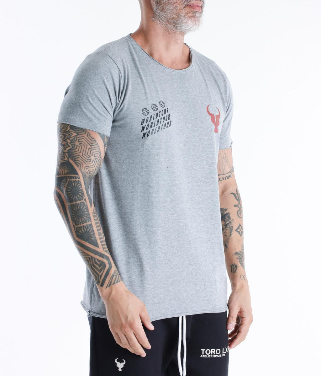T-shirt Toro WORLDTOUR Gray