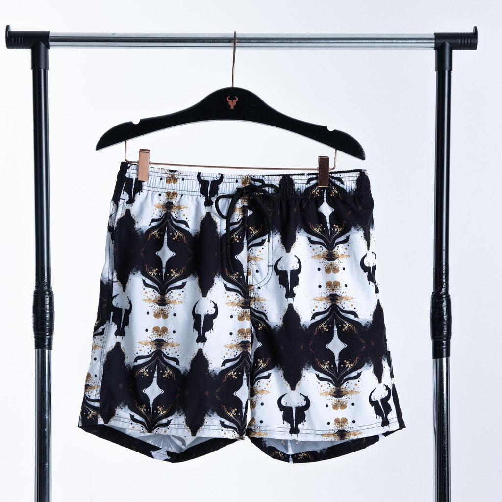 Short Toro Masculino Marble Noir