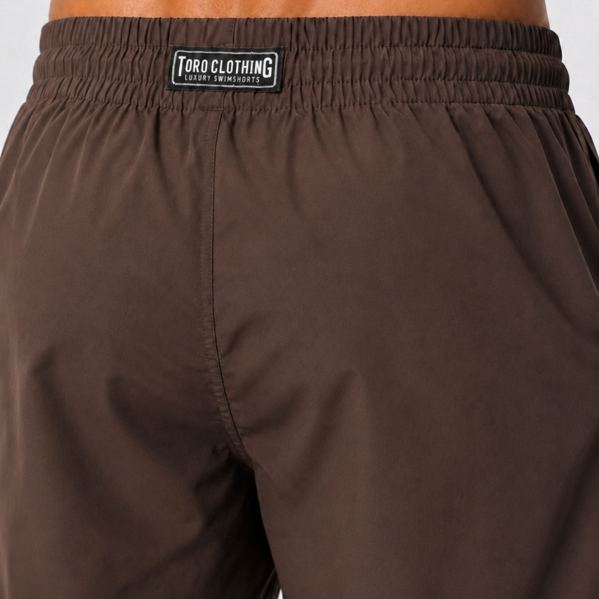 Short Toro Masculino Básico Marrom S/FORRO
