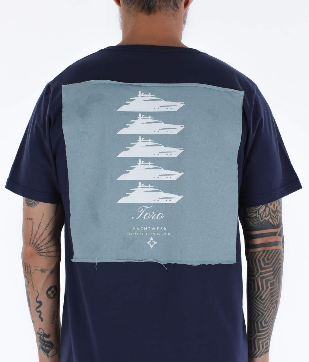 T-shirt Toro Azul C/ PATCH YACHT