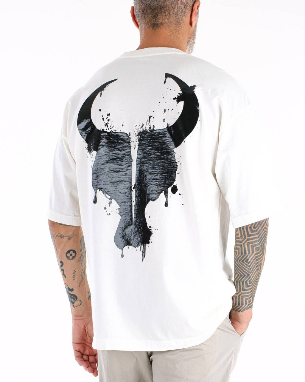T-shirt Toro Over Splash Black Off/White