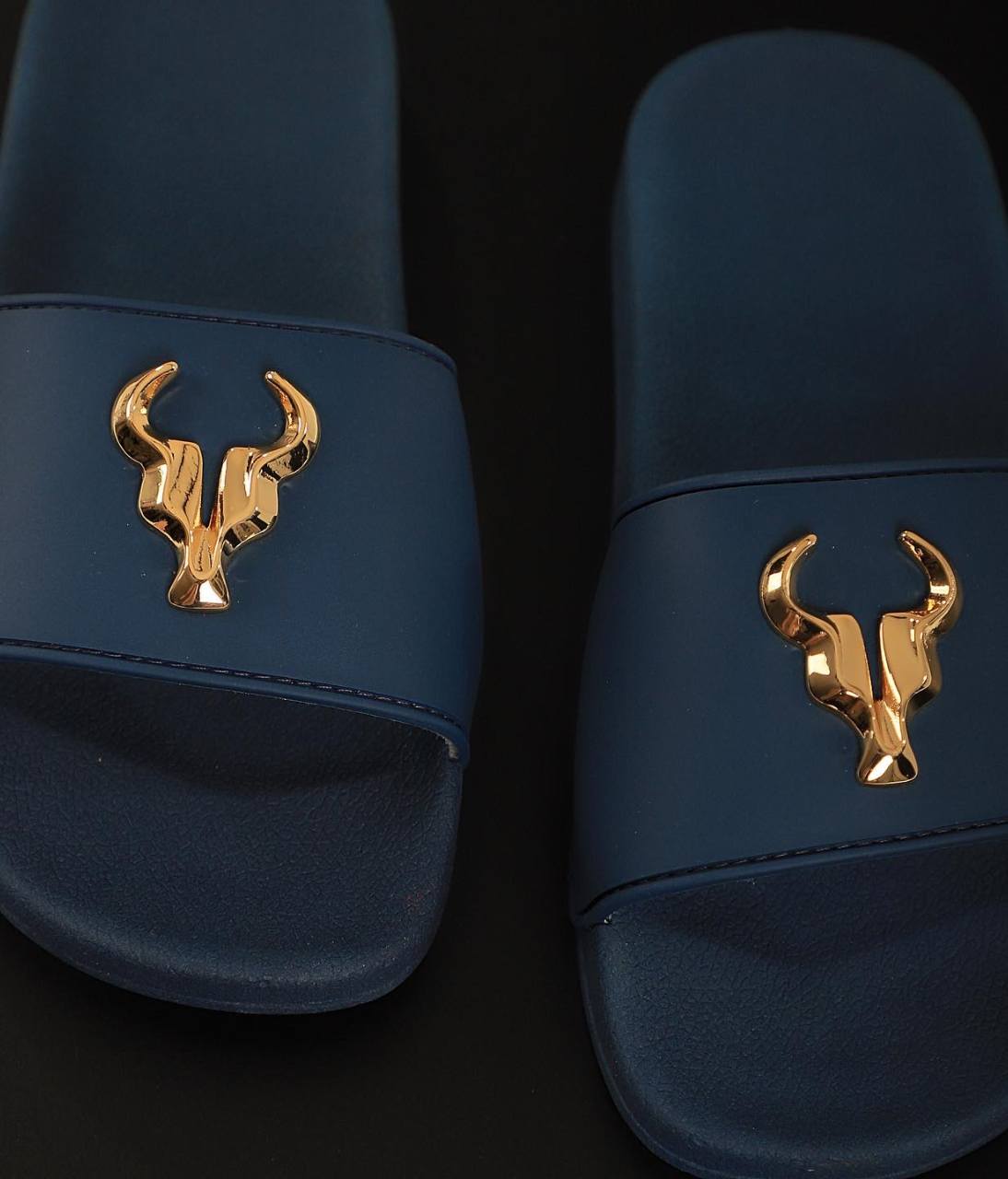 Chinelo Toro Slide Azul Poseidon