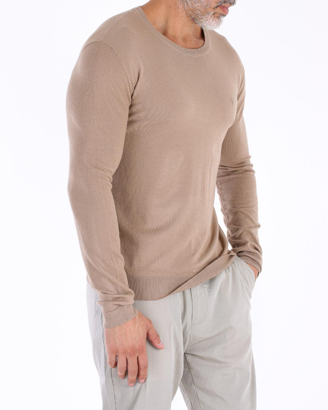 BLUSA TORO TOQUE DE CASHMERE BEGE