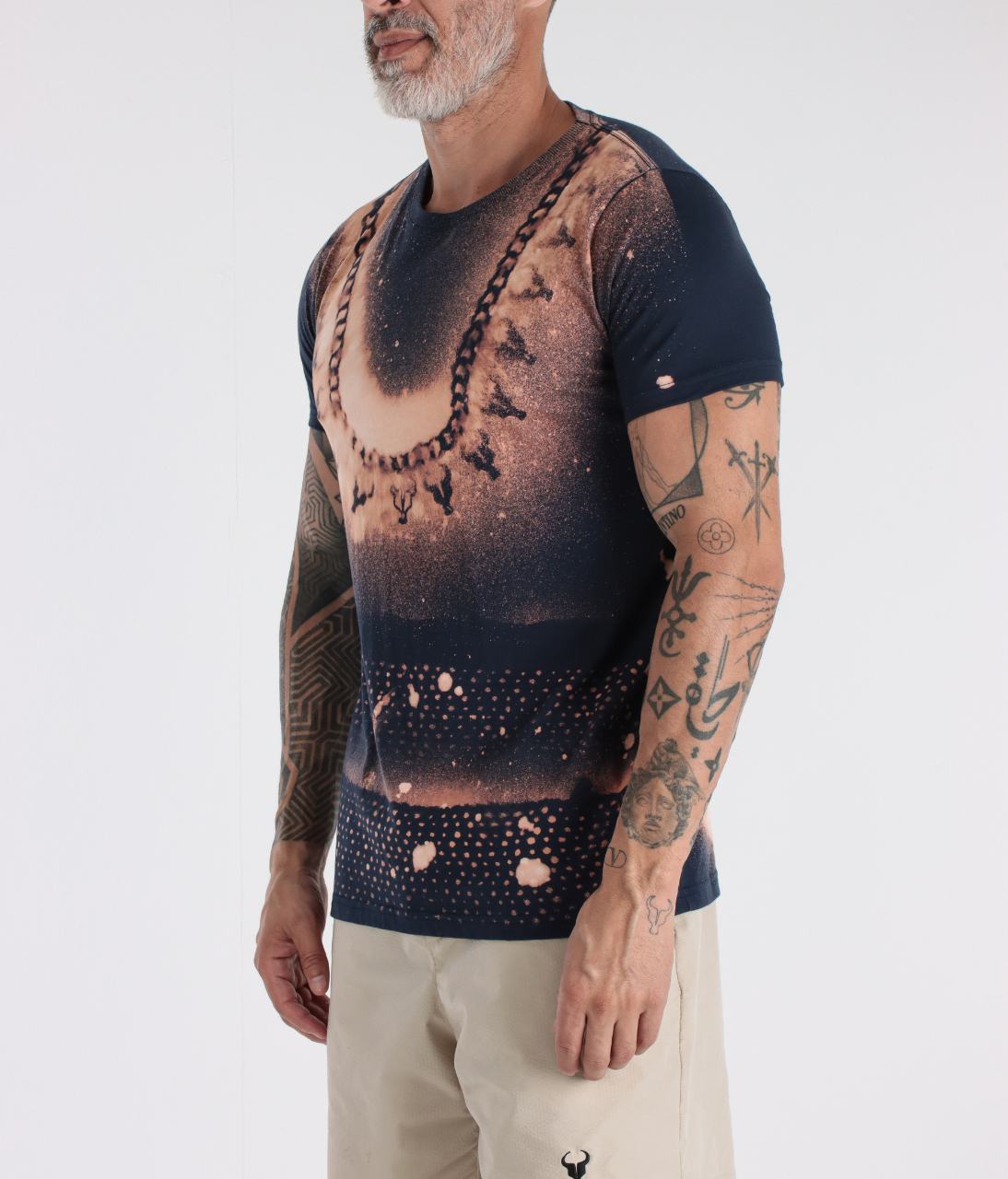 T-shirt Toro Azul Bleach 01