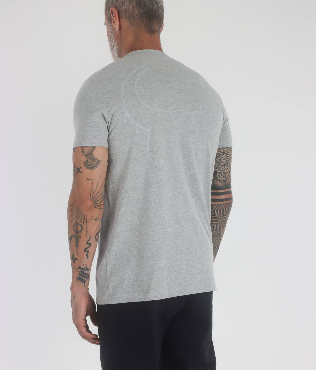 T-shirt Toro Gray Basic Bordada