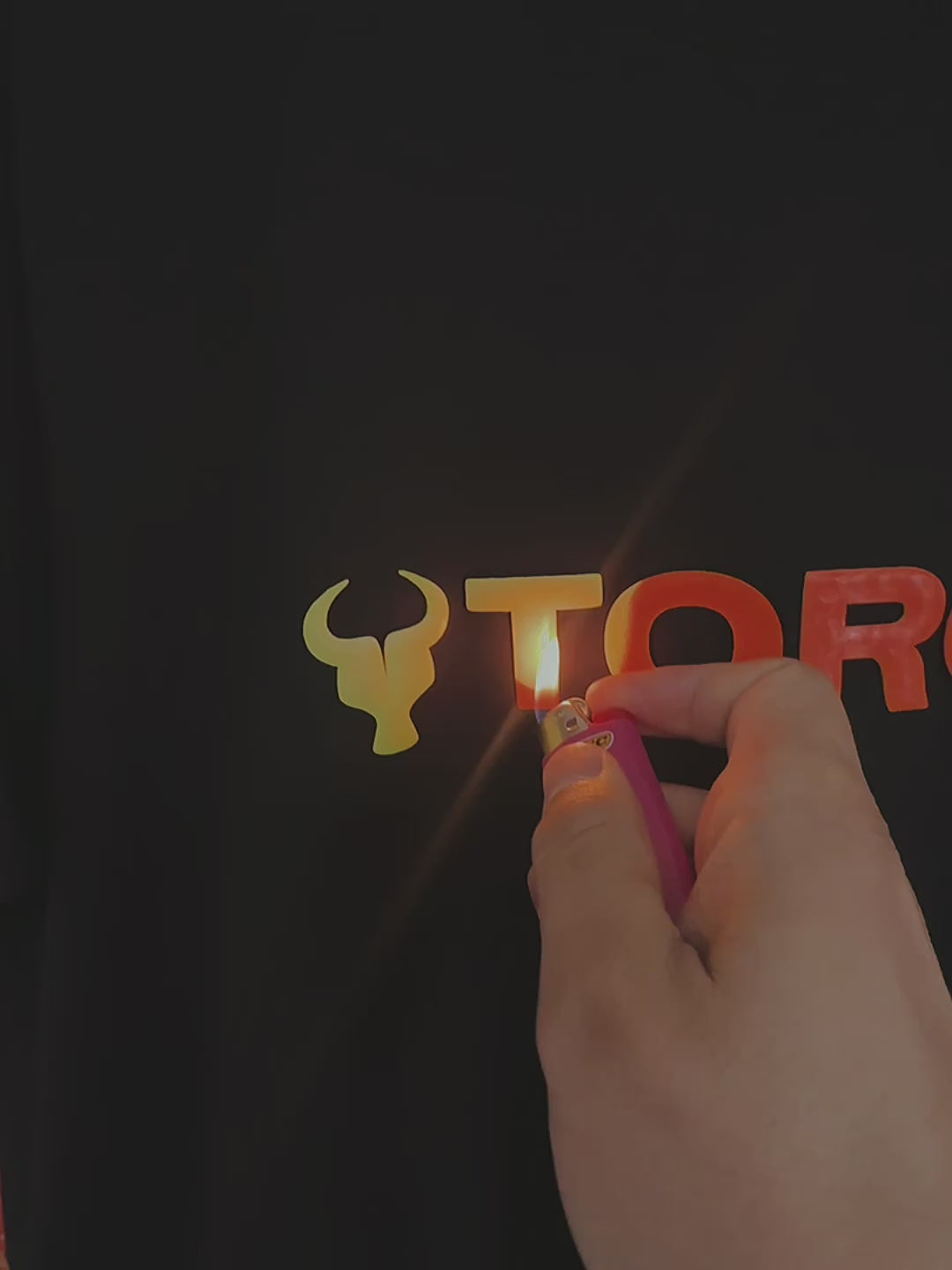 T-shirt Toro Thermo Logo Neon Orange