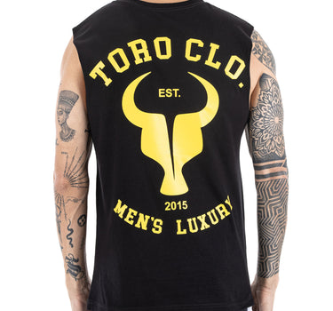 T-shirt Toro S/M College Black Yellow
