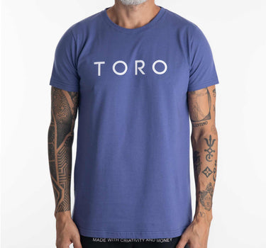 T-shirt Toro Texture Azul Stone