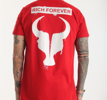 T-Shirt Toro Rich Forever Vermelha