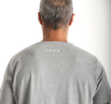 T-shirt Toro Essentials Mescla Logo Branco