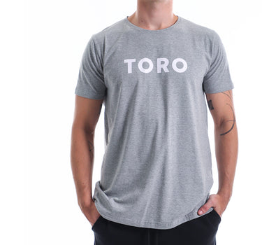T-Shirt Toro Escrita Toro Mescla