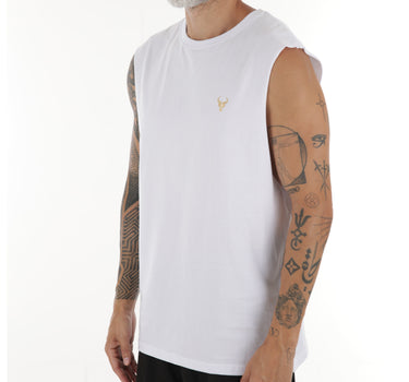 T-Shirt S/M Toro Foil Branca