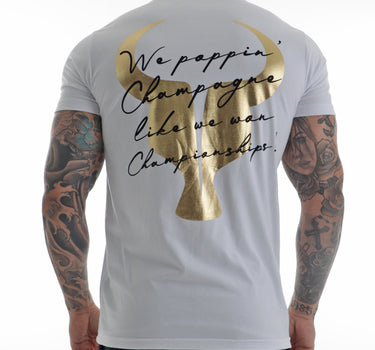T-shirt Toro Poppin Champgne White